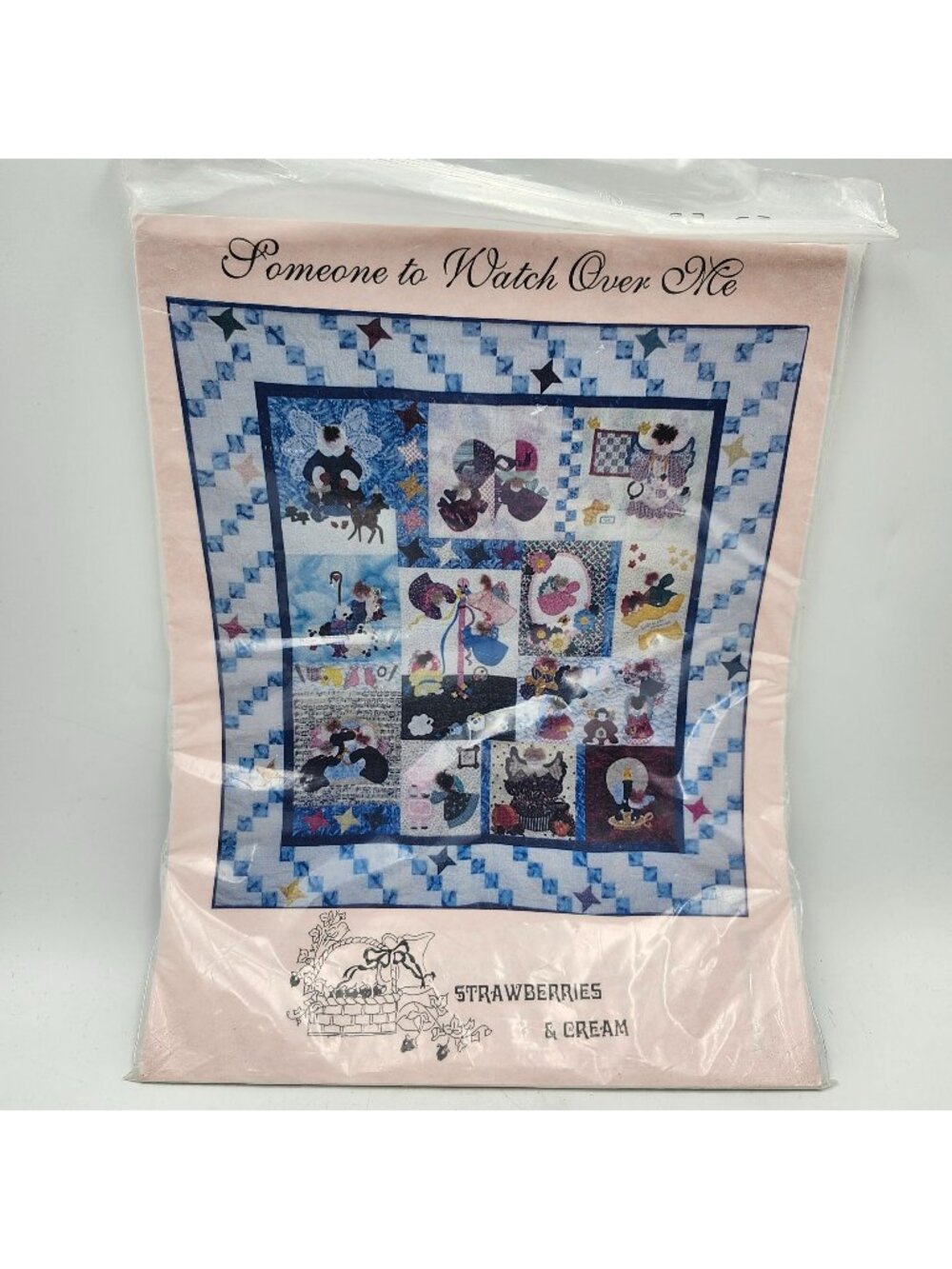 Strawberries And Cream Someone To Watch Over Me Angel Sampler Quilting Pattern